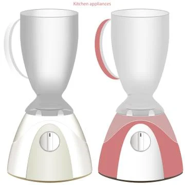 Blender two colors Stock Illustration