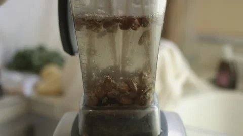 Blending Almonds Stock Footage 50185967