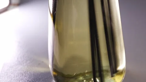 Blending essential oils and alcohol for aroma diffuser Stock Footage 336558718