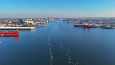 Blends the Blue - Norfolk, VA Video stock 336388455