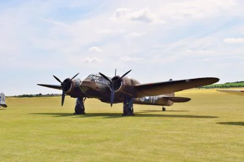 Blenheim Bomber Stockfoto's