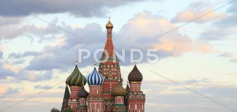 Blessed basil cathedral Stock Photos