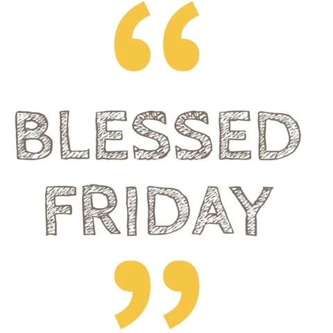 Blessed Friday video illustration Stock Footage 166346709