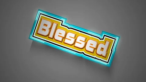 Blessed Label 스톡 동영상 1118258