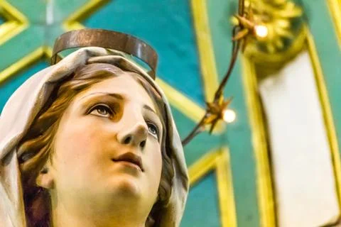 The Blessed Virgin mary Stock Photos