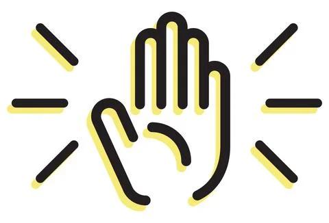 Blessing Icon Stock Illustration