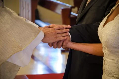 Blessing of the rings Stock Photos