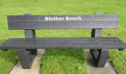 Blether' Bench Stock Photos