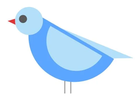 Bleu bird Stock Illustration