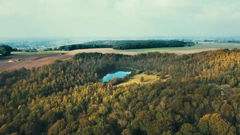 Bleu lac in Watten Stock Footage 315572359