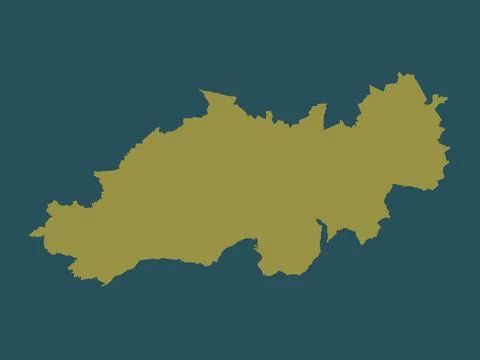 Blida, Algeria. Solid color shape 스톡 일러스트