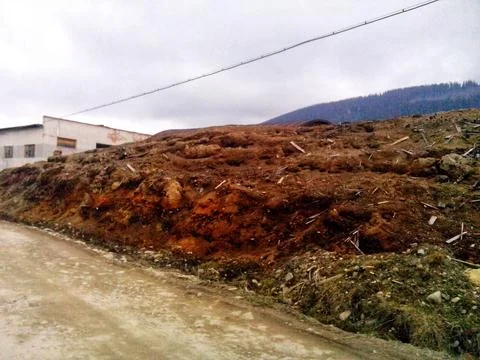 Blighted Industrial Landscape Stock Photos