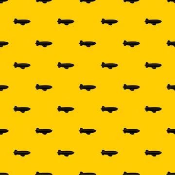 Blimp aircraft flying pattern vector 스톡 일러스트