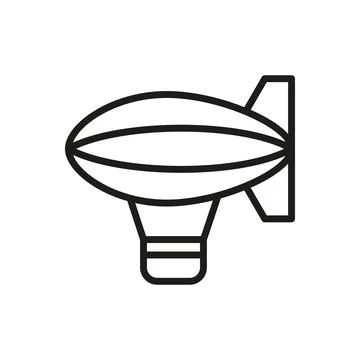 Blimp icon vector design templates simple and modern 스톡 일러스트