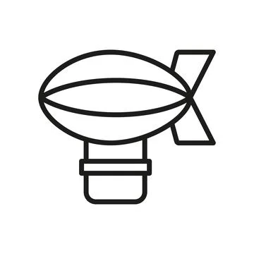 Blimp icon vector design templates simple and modern 스톡 일러스트