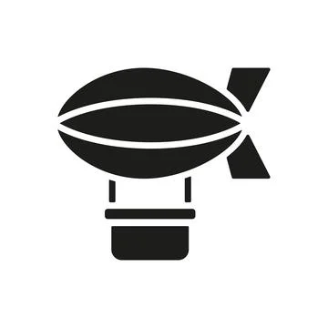 Blimp icon vector design templates simple and modern 스톡 일러스트