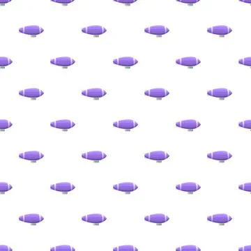 Blimp vector pattern flying on white background Stockillustratie
