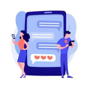 Blind date vector concept metaphor Stock Illustration