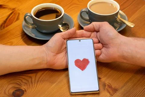 Blind Dating 스톡 사진