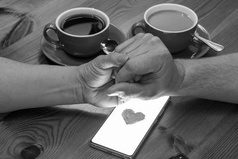 Blind Dating 스톡 사진