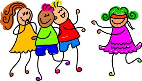 Blind Mans Buff Stock-Illustration