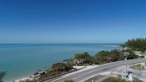 Blind Pass Takeoff - Captiva FL Stock Footage 107746452