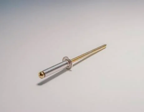 Blind pop rivet closeup Stock Photos