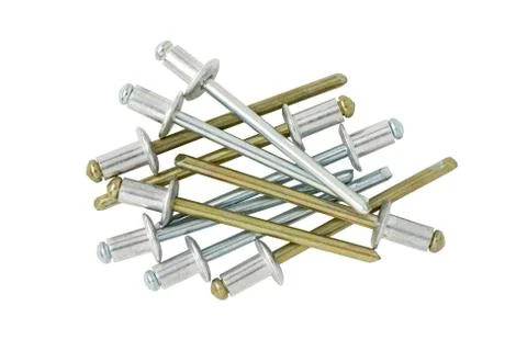 Blind rivets. Stock Photos