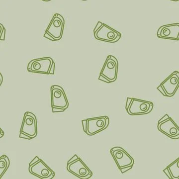 Blind spot mirrors accessory line vector seamless pattern 스톡 일러스트