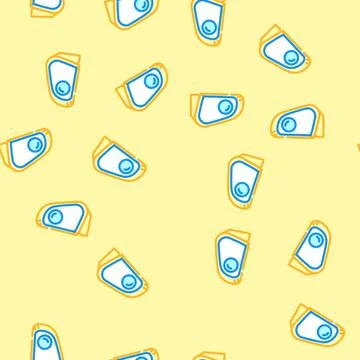 Blind spot mirrors accessory vector seamless pattern Stock Illustration