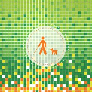 Blind symbol Illustrazione stock