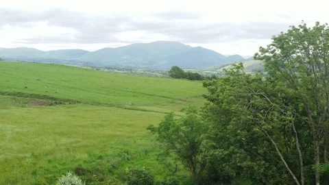 Blindcrake, Lake District, Cumbria, 4K Aerial. Stock Footage 156549295