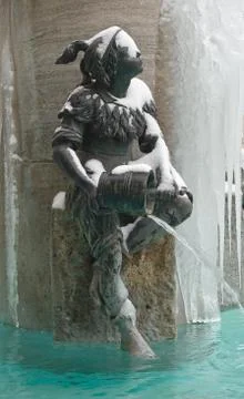 Blinded by snow Stock Photos