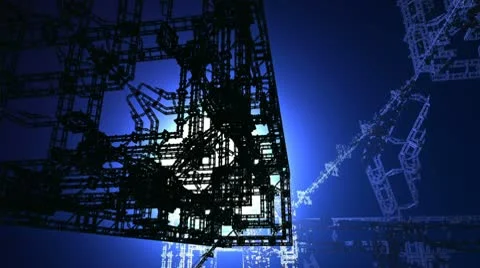 Blinding light through dark design m1028 Stock Footage 10712833