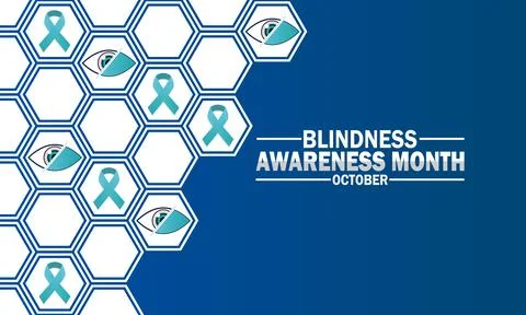 Blindness Awareness Month, background Illustration
