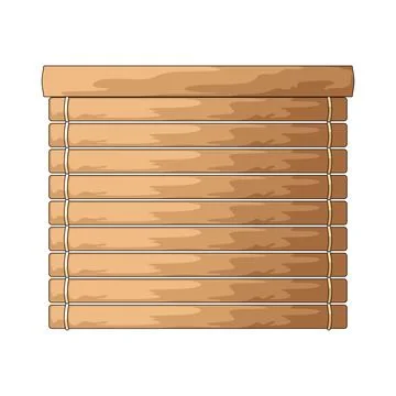 Blinds illustration Stock Illustration