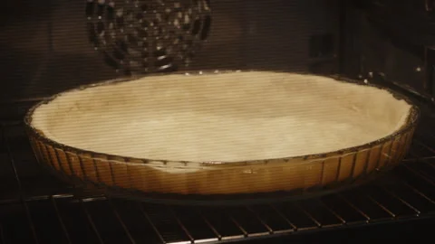 Bling Baking Quiche Stock Footage 248254146