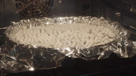 Bling Baking Quiche Stock Footage 252574833