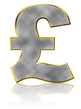 Bling Pound Symbol Stock-Illustration