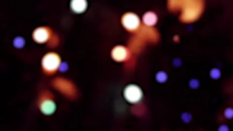 Blinker of Christmas light Stock Footage 137731313