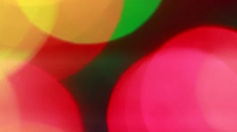 Blinking Bokeh Light Video stock 49066069