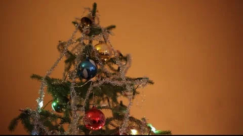 Blinking christmas tree 库存影片 919097