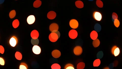 Blinking Christmas Tree Lights Twinkling. Motion Background. Stock Footage 99614168
