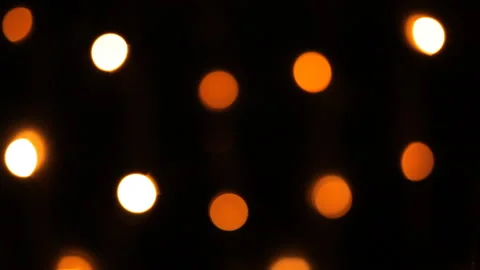 Blinking Christmas Tree Lights Twinkling. Winter Holidays Concept.  Video stock 99614364