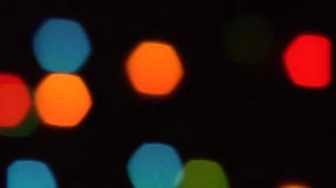 Blinking colored lights. Stock Footage 8895682
