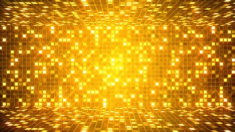 Blinking Dance Floor Walls Stock Footage 97894436