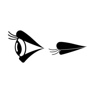 Blinking eye icon Illustrazione stock