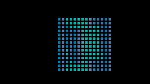 Blinking geometric shapes. Vídeos de archivo 306995117