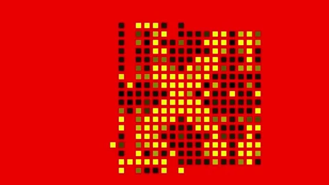 Blinking geometric shapes. Video stock 306995134