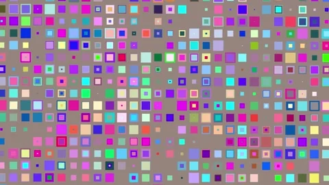 Blinking geometric shapes. Stock Footage 308486308